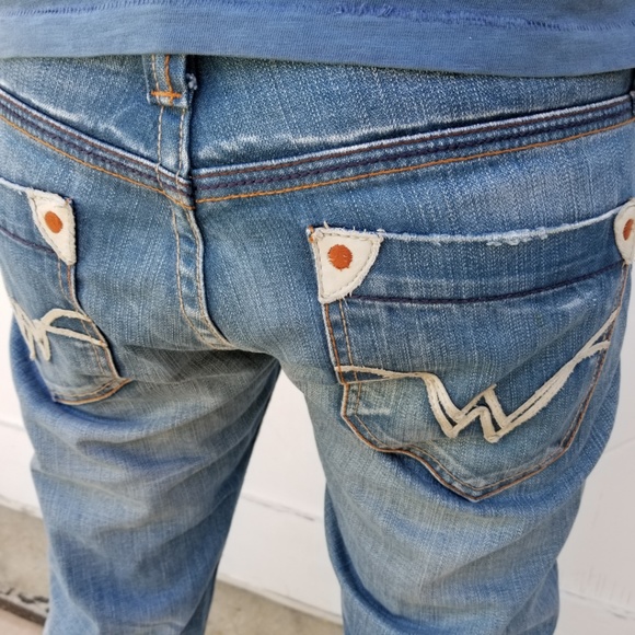 Crocker Jeans Station BERIO 1919 Blue Denim - Picture 7 of 8